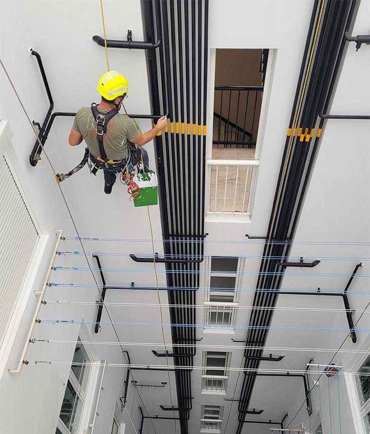 Empresa de trabajos verticales en Guipúzcoa